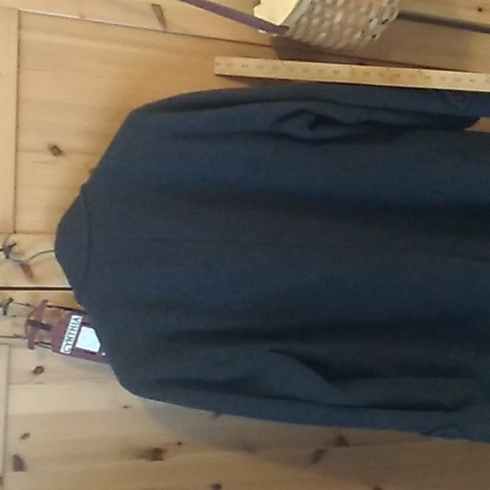 Wool Overcoat Gray Euc - image 2